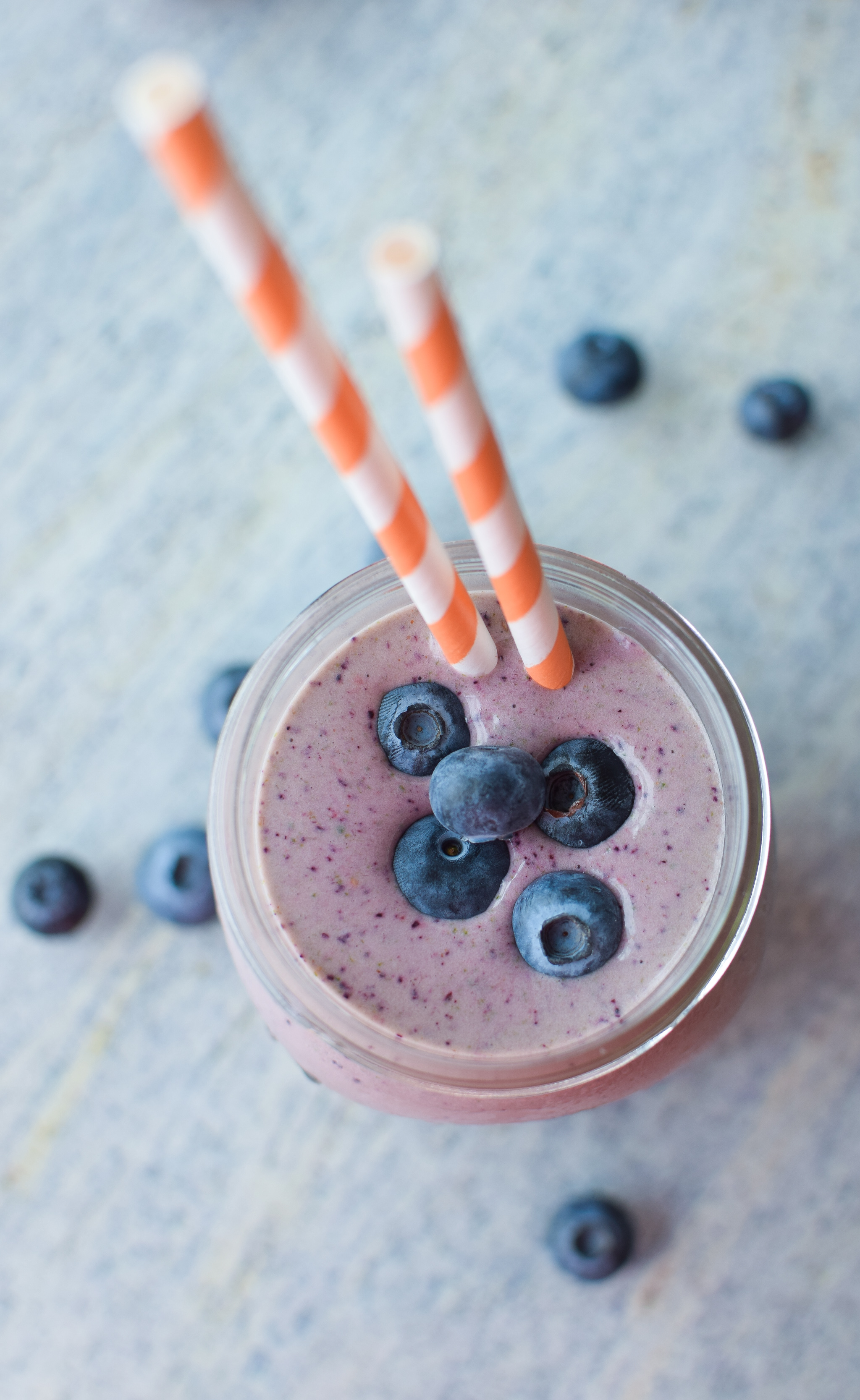 Berry Protein Smoothies Two Ways