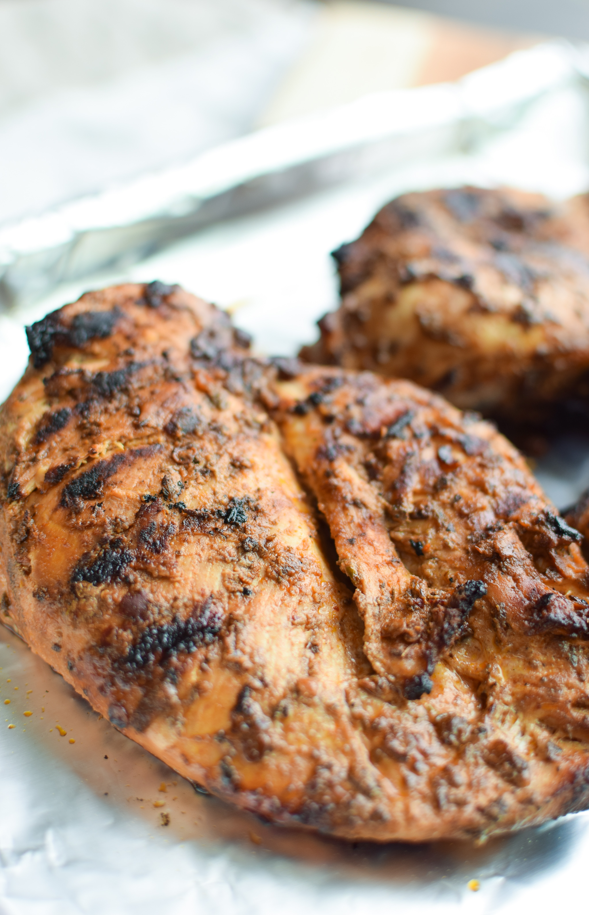 Homemade Chipotle Grilled Chicken recipe, super easy to make in large batches for that Chipotle restaurant taste at home! - pmp.local