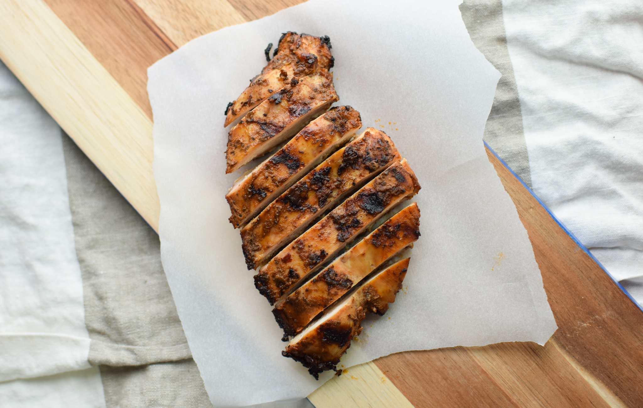 Homemade Chipotle Grilled Chicken recipe, super easy to make in large batches for that Chipotle restaurant taste at home! - pmp.local