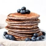 Lemon Poppy Seed Blueberry Protein Pancakes - Your favorite Lemon Blueberry muffin now in pancake form! Try meal prepping these delicious pancakes made with Kodiak Cakes! - pmp.local