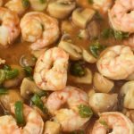 Easy Jalapeño Mushroom Shrimp Stir-Fry For Two recipe - An easy weeknight one-pot meal! Spicy and delicious, and no added corn starch! - pmp.local