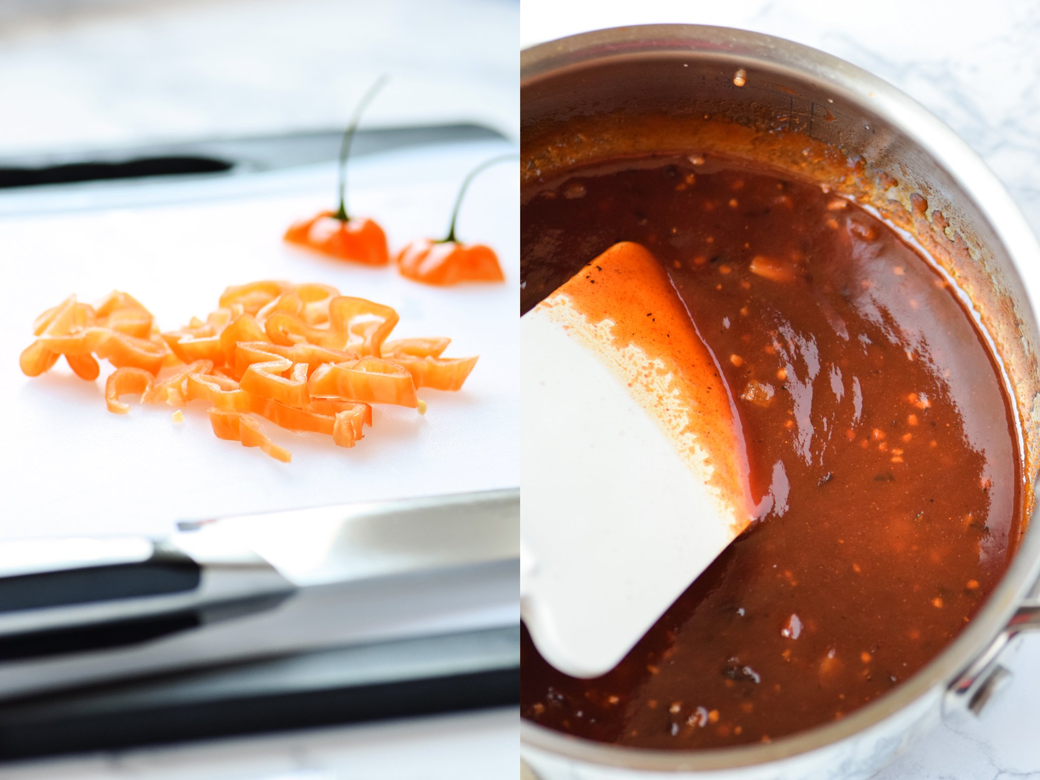 Smoky Habanero Barbecue Grilled Chicken Wings recipe - Crispy barbecue grilled wings smothered in smoky hot tangy habanero BBQ sauce! - pmp.local