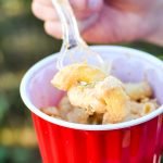 Quick Smoky White Cheddar Camping Mac and Cheese - The PERFECT meal for your next camping trip, sure to please all! Boil the noodles at home for quick cooking at the campsite! - pmp.local