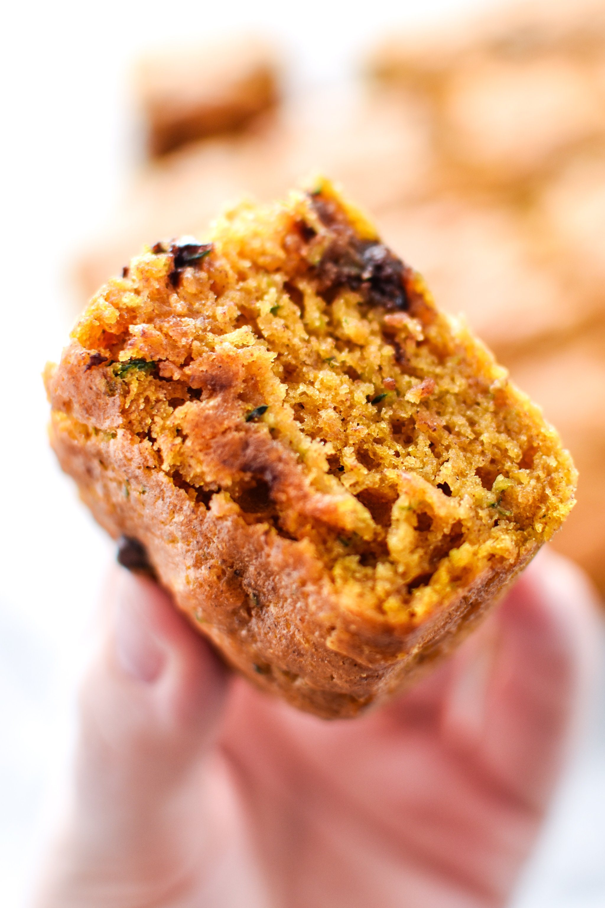 Pumpkin Spice Zucchini Bread Squares