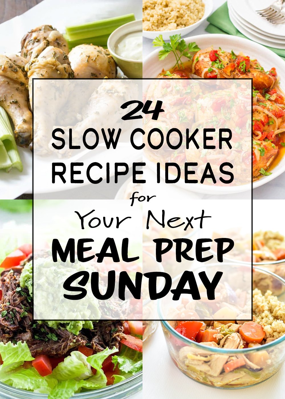 24 Slow Cooker Recipe Ideas for Your Next Meal Prep Sunday