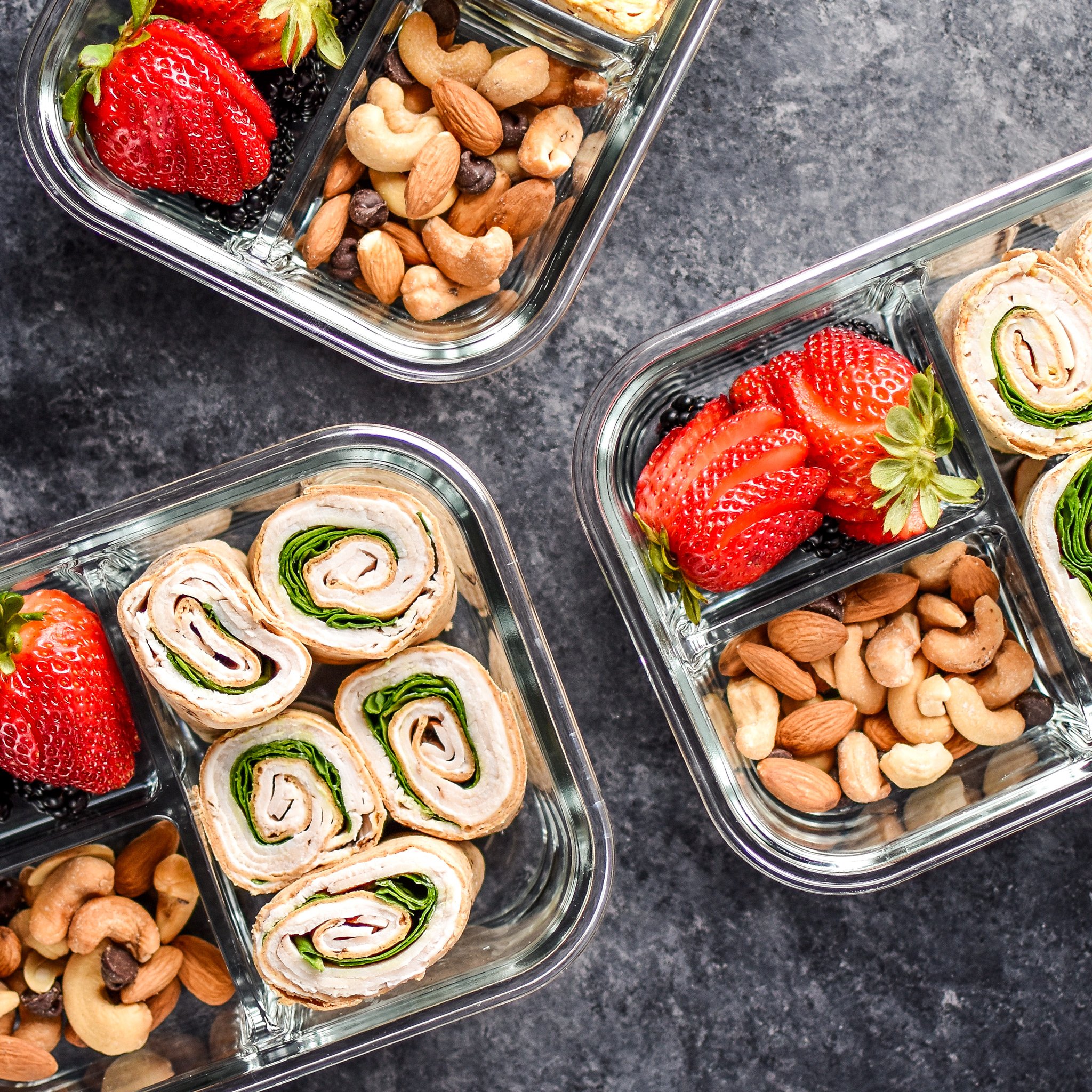 Easy Turkey Pinwheels Meal Prep