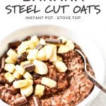 Chocolate Banana Steel Cut Oats
