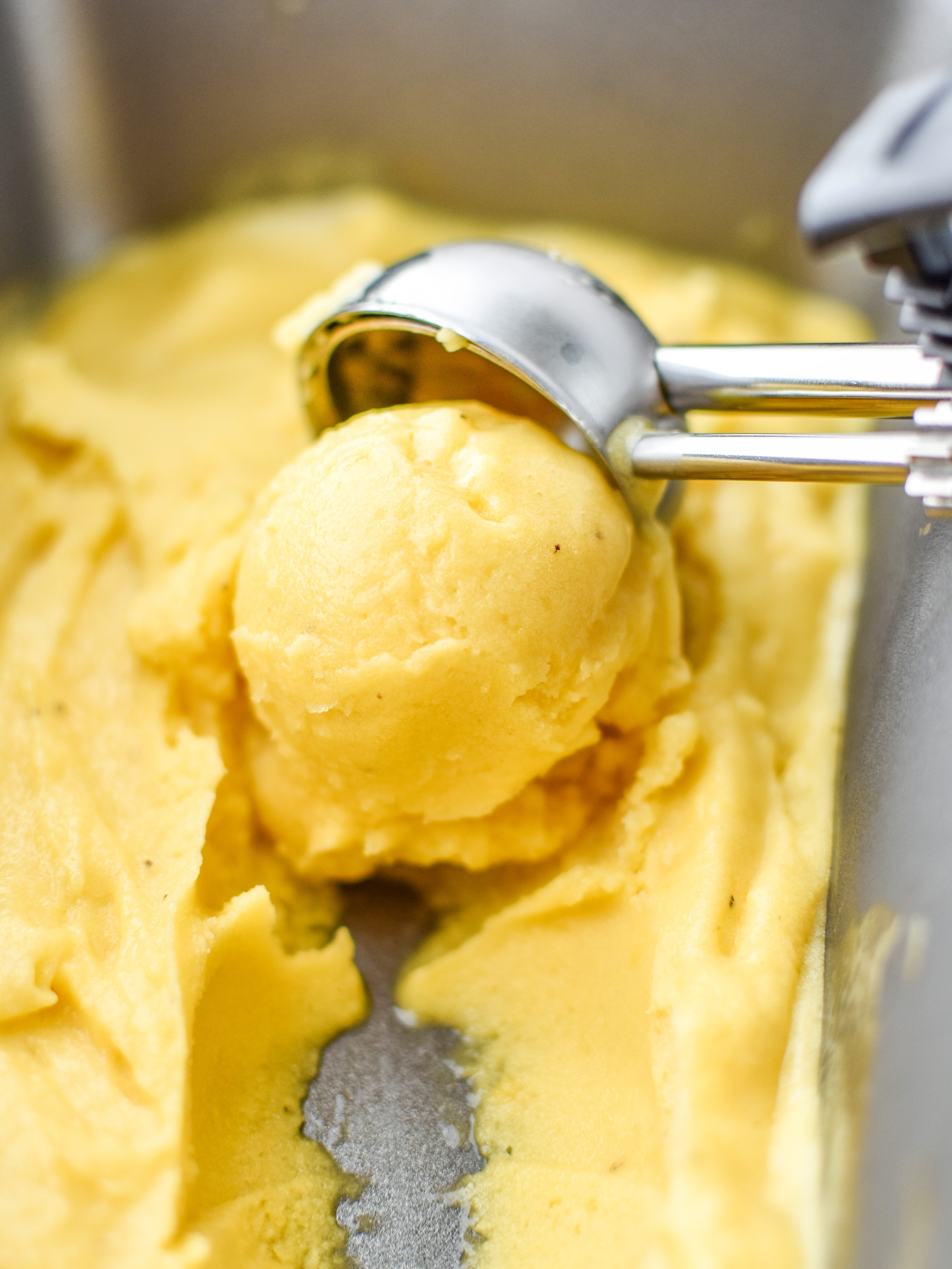 4 Ingredient Mango Lime Nice Cream