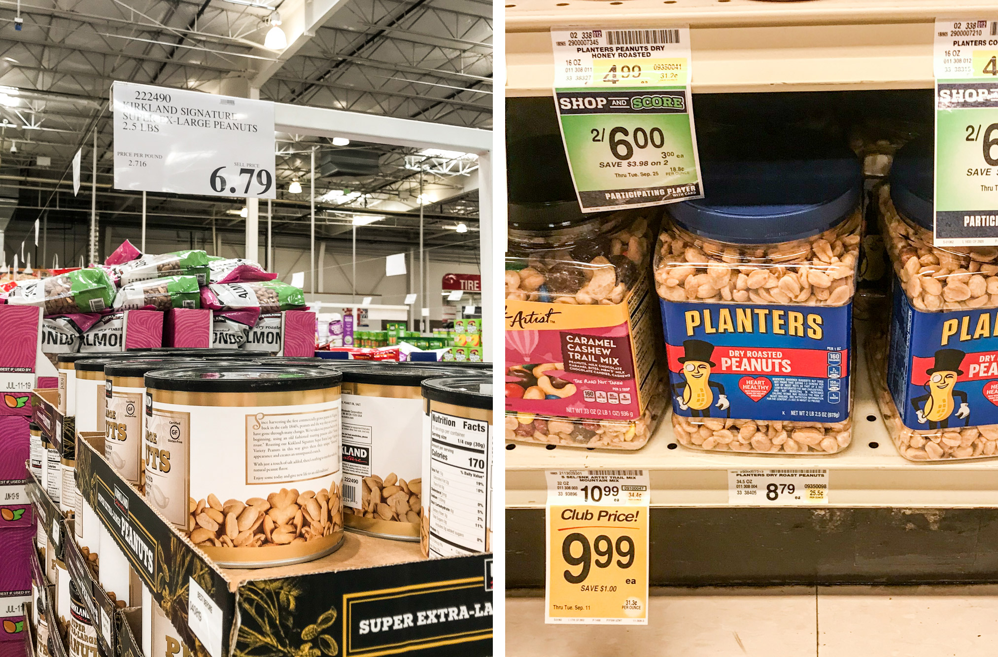 prices I found during my research for Store Bought vs Homemade Peanut Butter: Which is Cheaper?