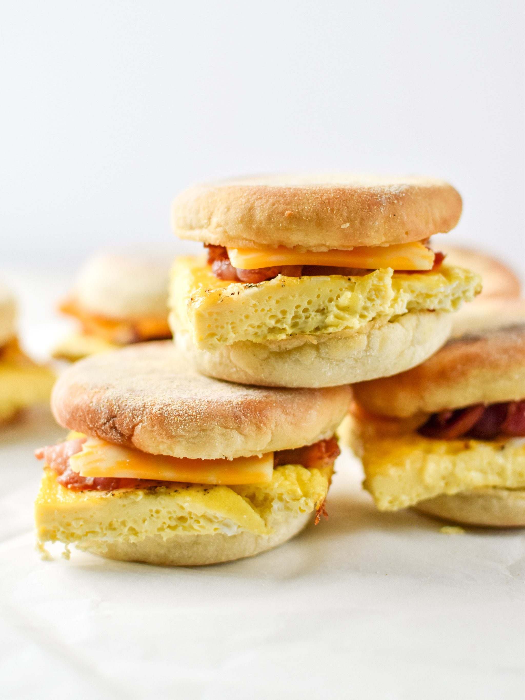 Make-Ahead Bacon Breakfast Sandwiches