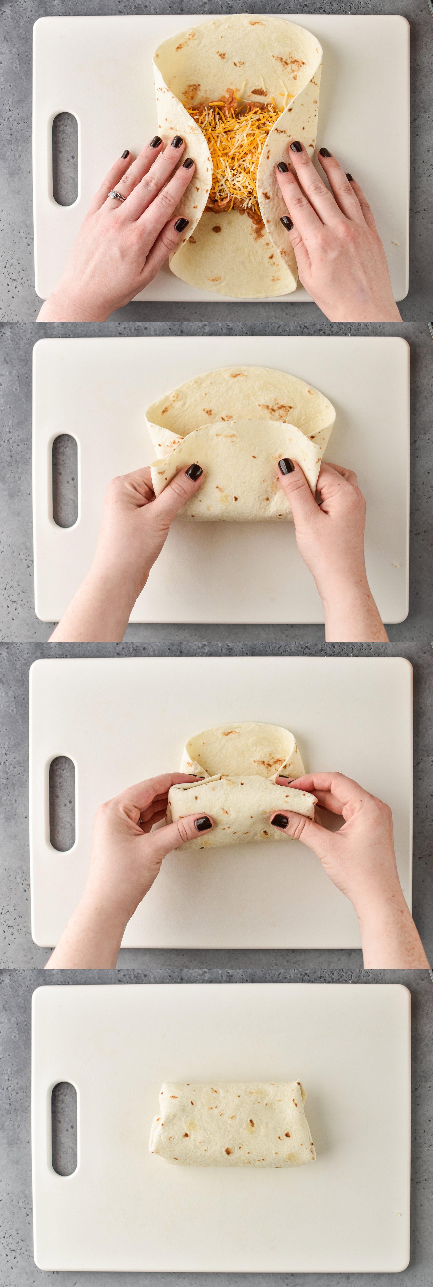 How to wrap a chimichanga - how to make chimichangas in an air fryer