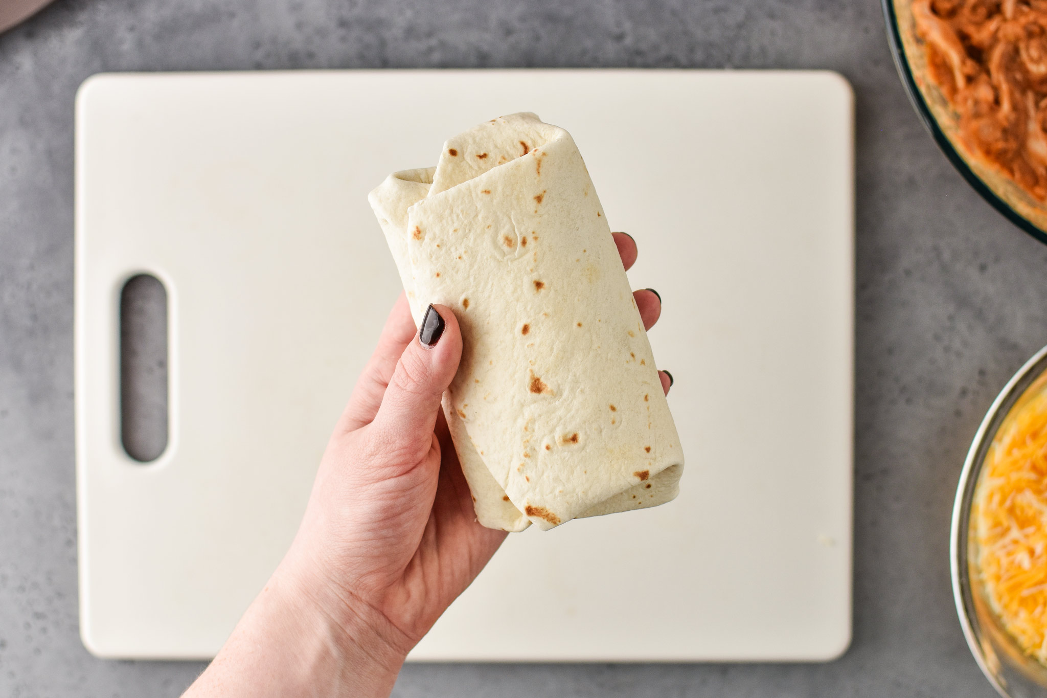 How to make chimichangas in an air fryer