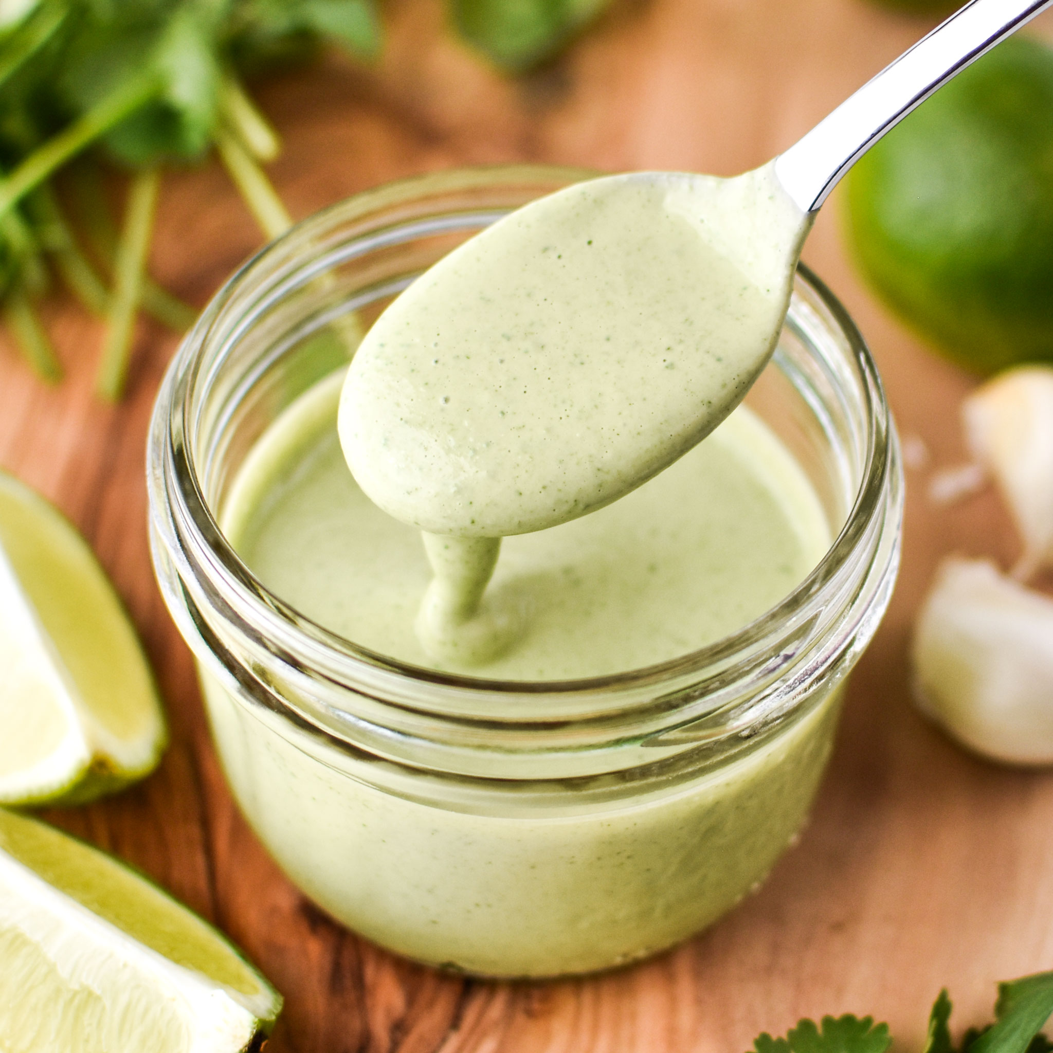 Cilantro Lime Tahini Dressing