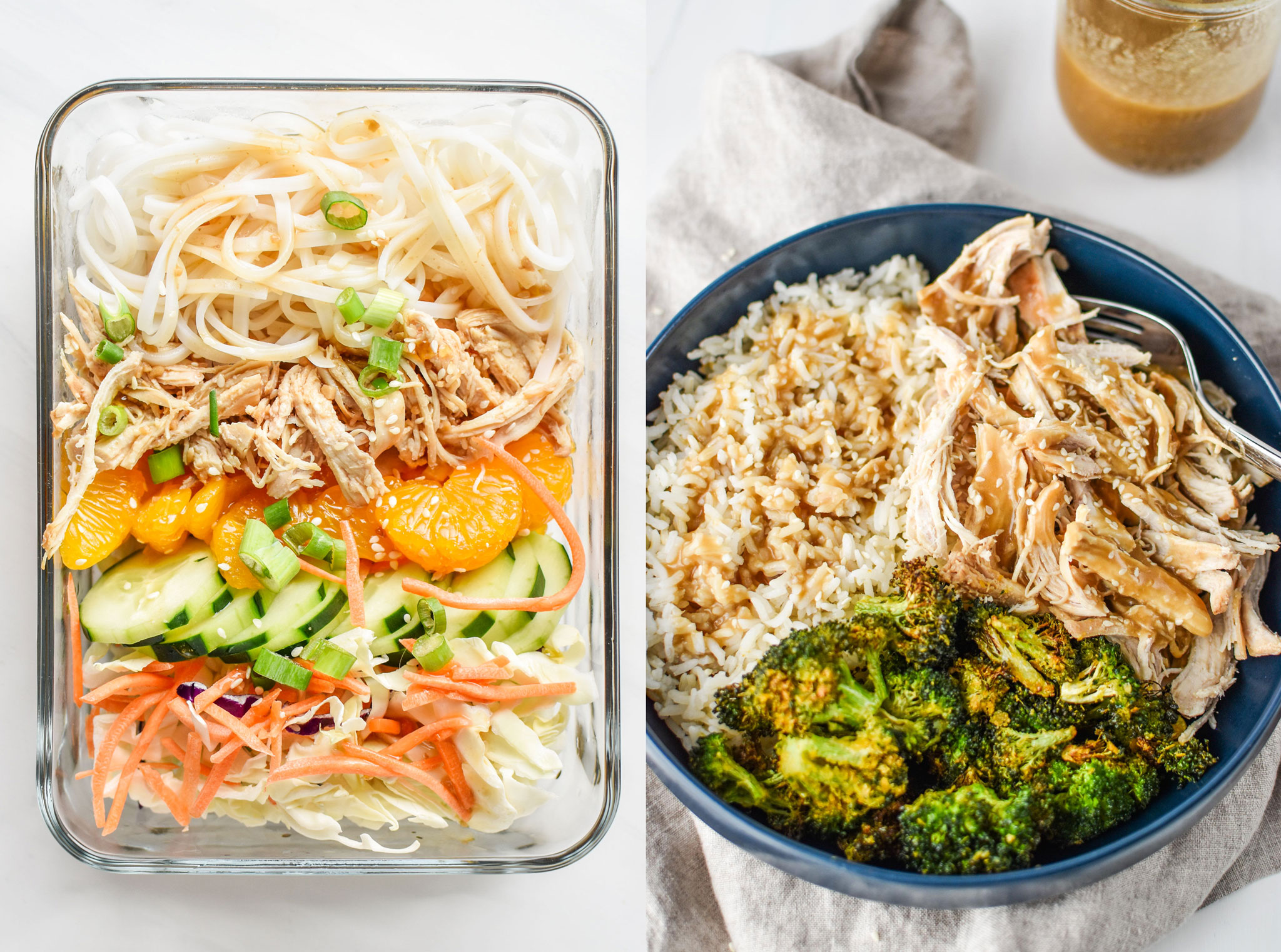 Meal ideas for the sesame shredded chicken