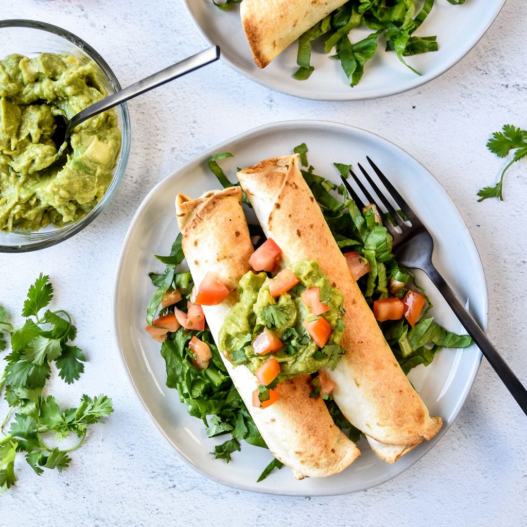 air fryer chicken taquitos.