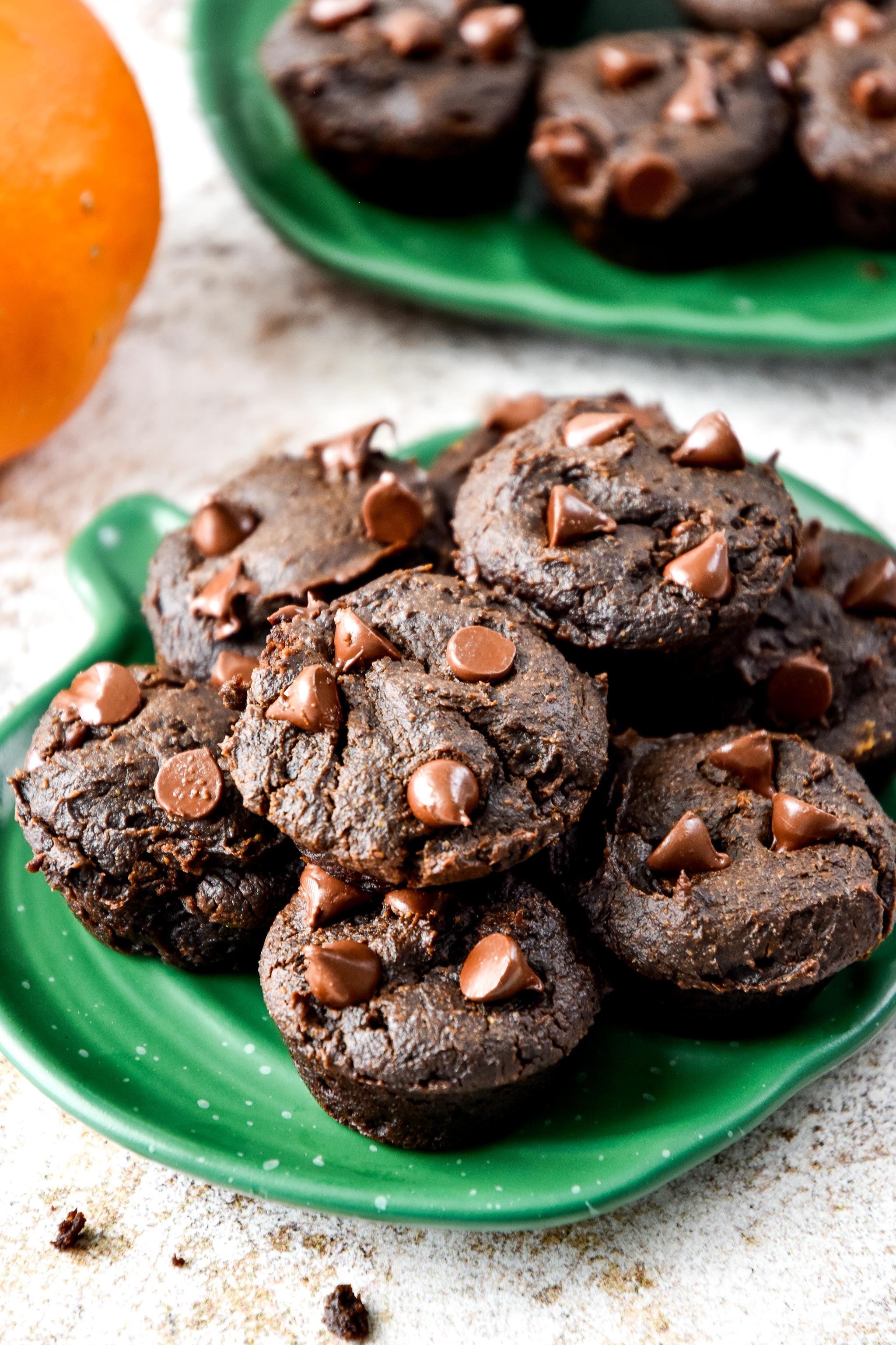 Pumpkin Spice Brownie Bites