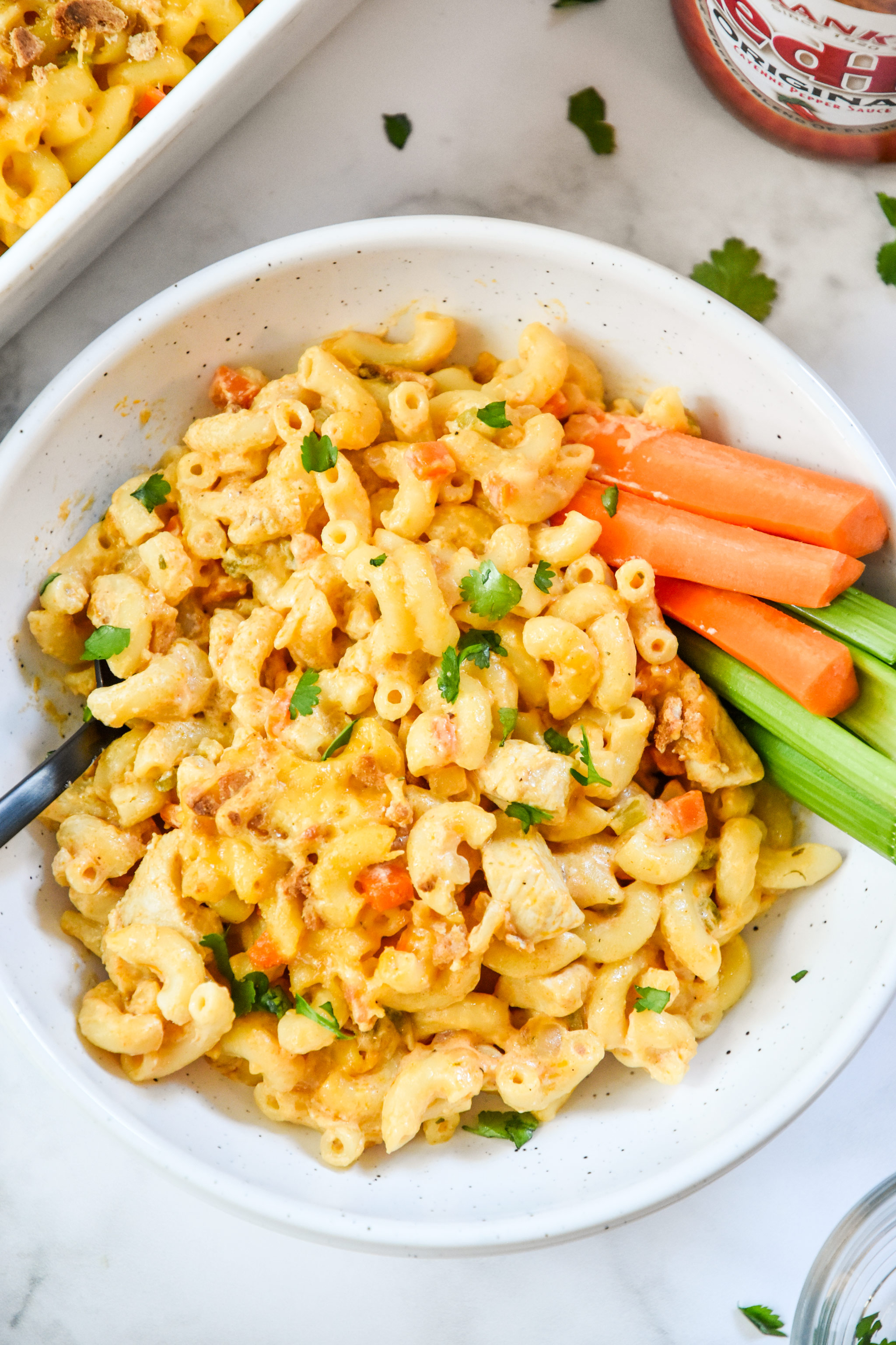 Buffalo Chicken Mac and Cheese