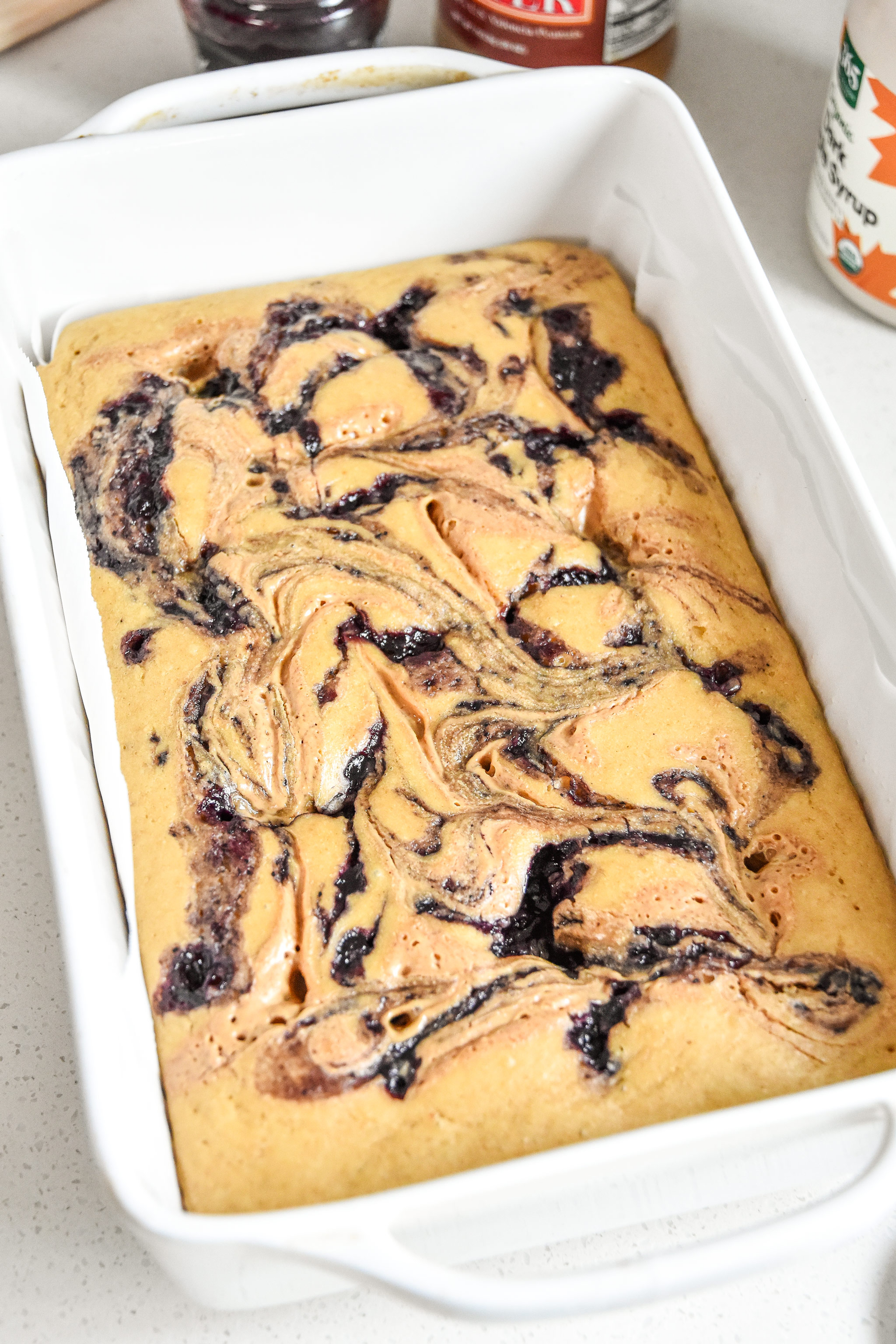 the fresh baked kodiak cakes peanut butter and jelly baked pancakes