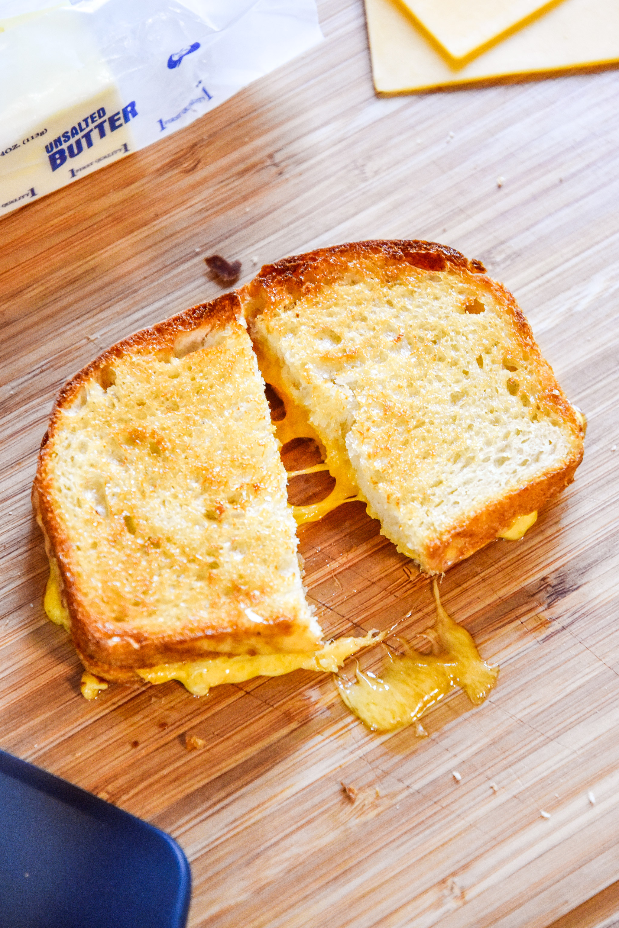 Air Fryer Grilled Cheese Sandwich