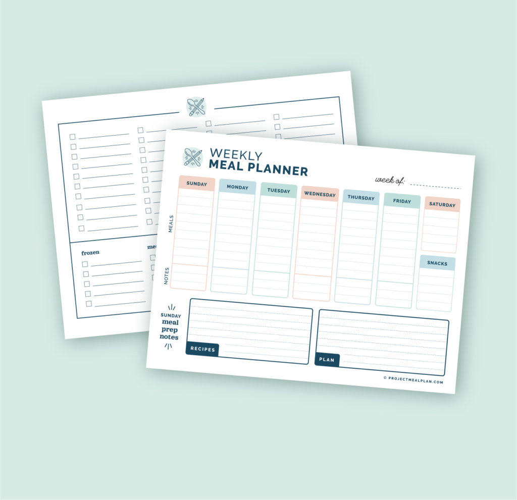 Meal Planner preview.