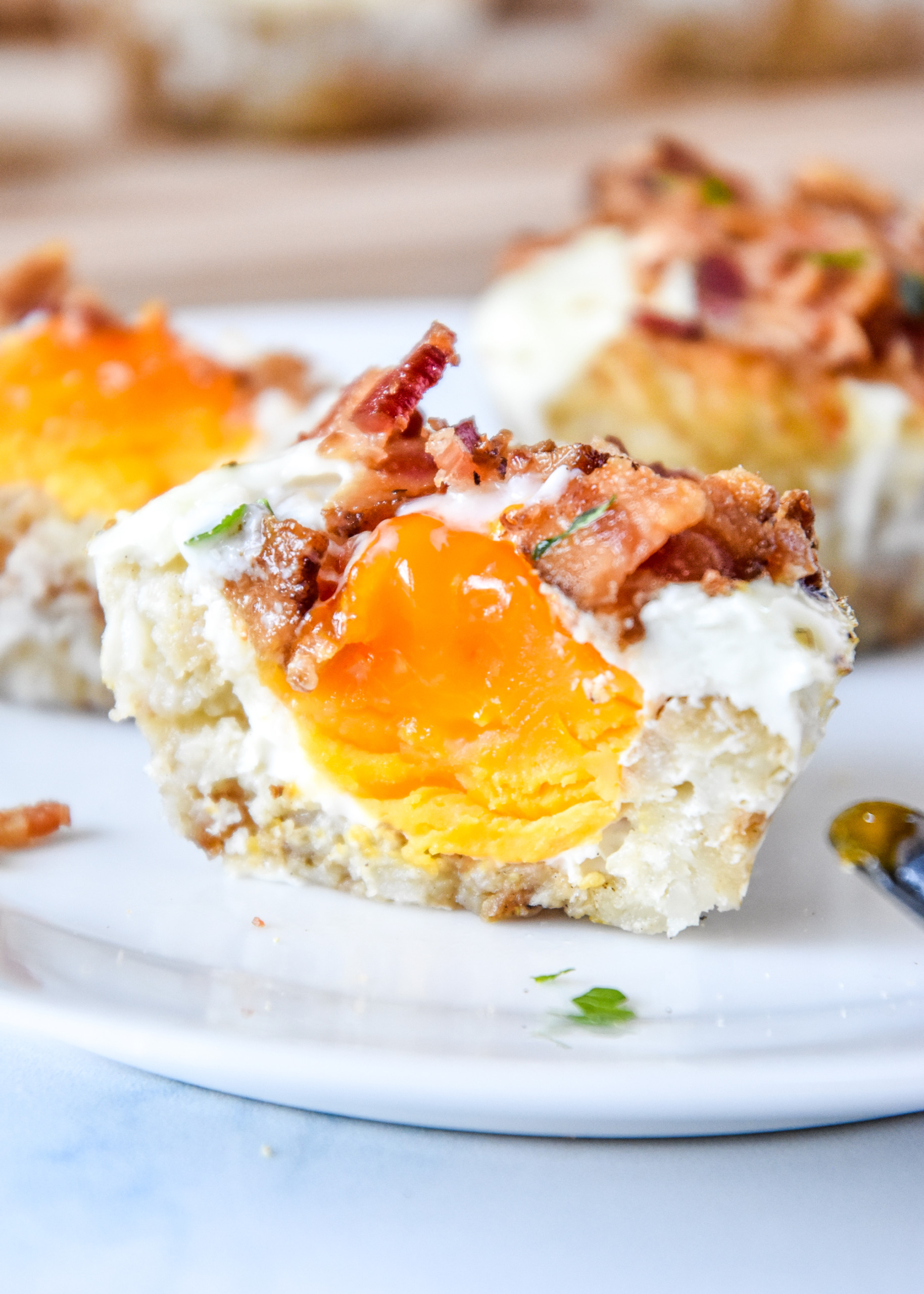 Tater Tot Crust Baked Egg Cups