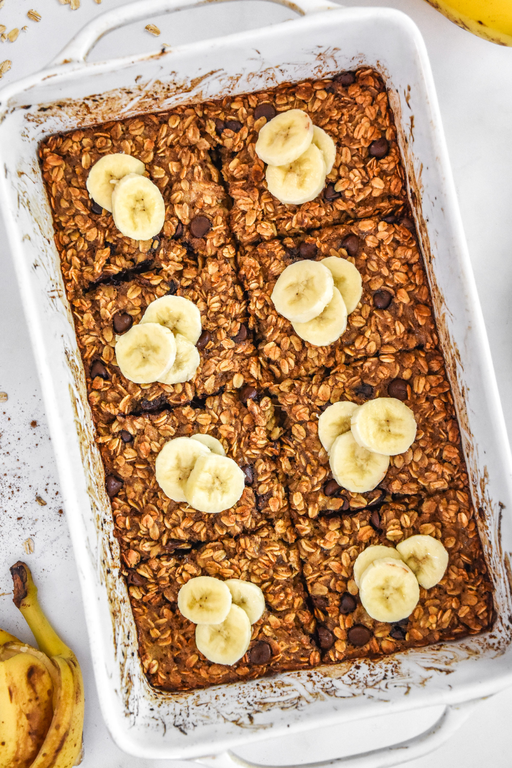 Chocolate Chip Banana Bread Baked Oatmeal