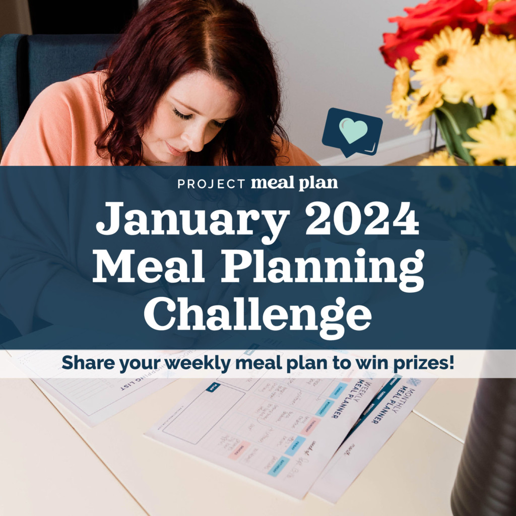january meal planning challenge 2024.